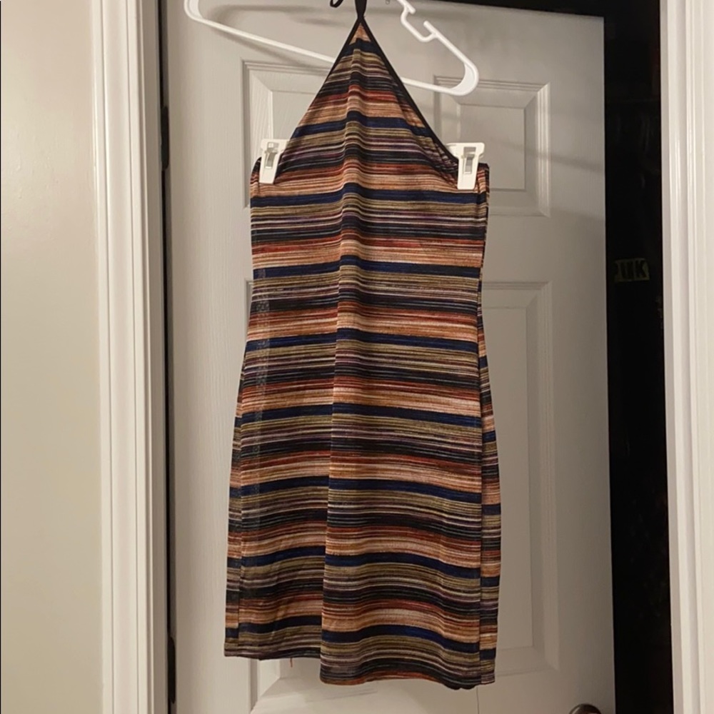 Silence & Noise Halter Dress